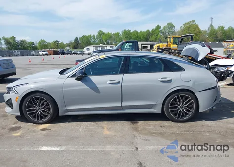 2022 Kia K5 Gt из США, поврежденный, VIN 5XXG44J88NG134260